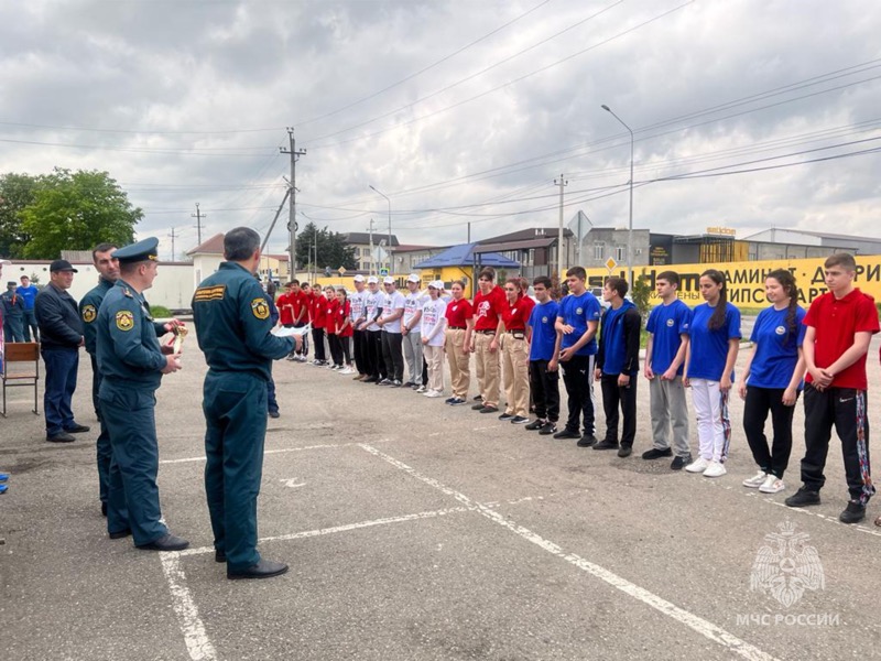 Лучшая дружина юных пожарных 