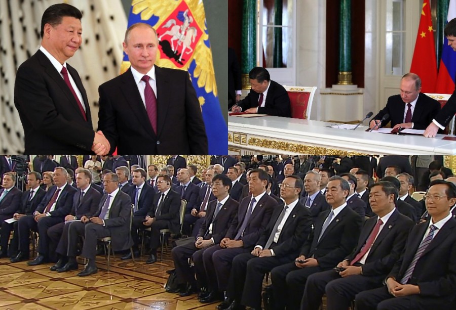 Юрий Коков в составе российской стороны принял участие в официальной встрече Владимира Путина и Си Цзиньпина