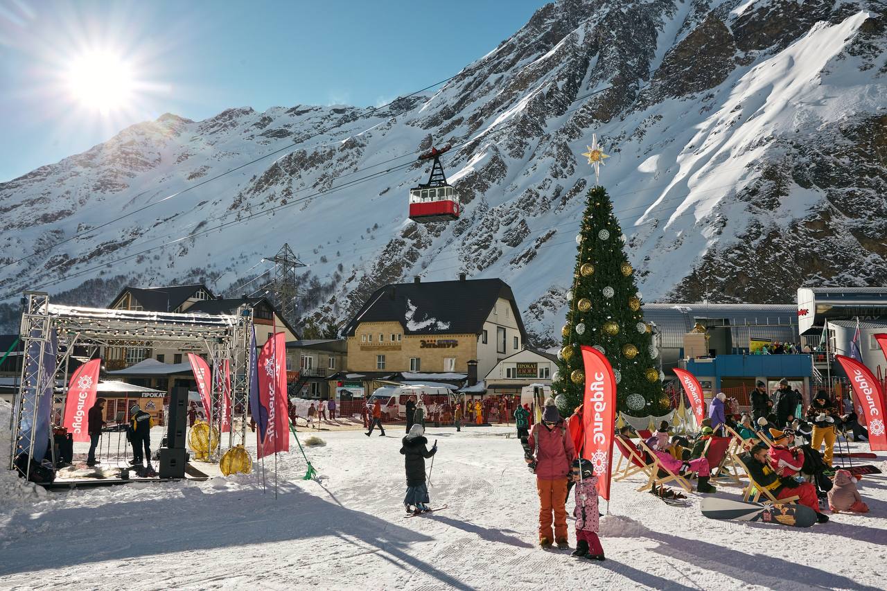 В Приэльбрусье побит рекорд посещаемости 