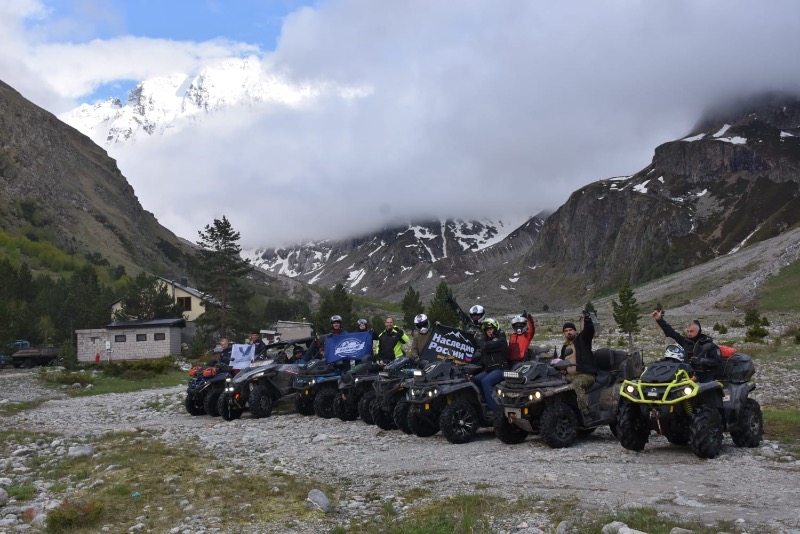 В Кабардино-Балкарии завершилась экспедиция на квадроциклах