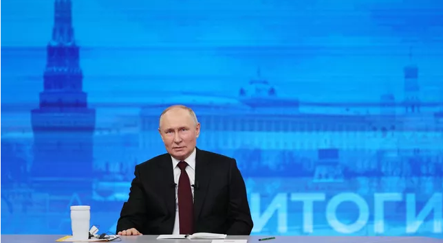 Началась прямая линия с президентом России Владимиром Путиным  
