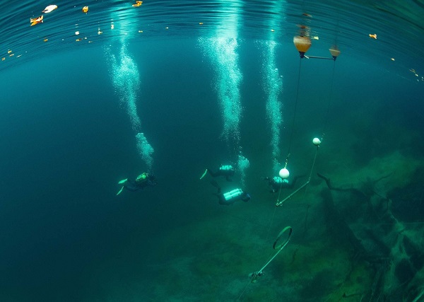 На Голубом озере проводятся исследования