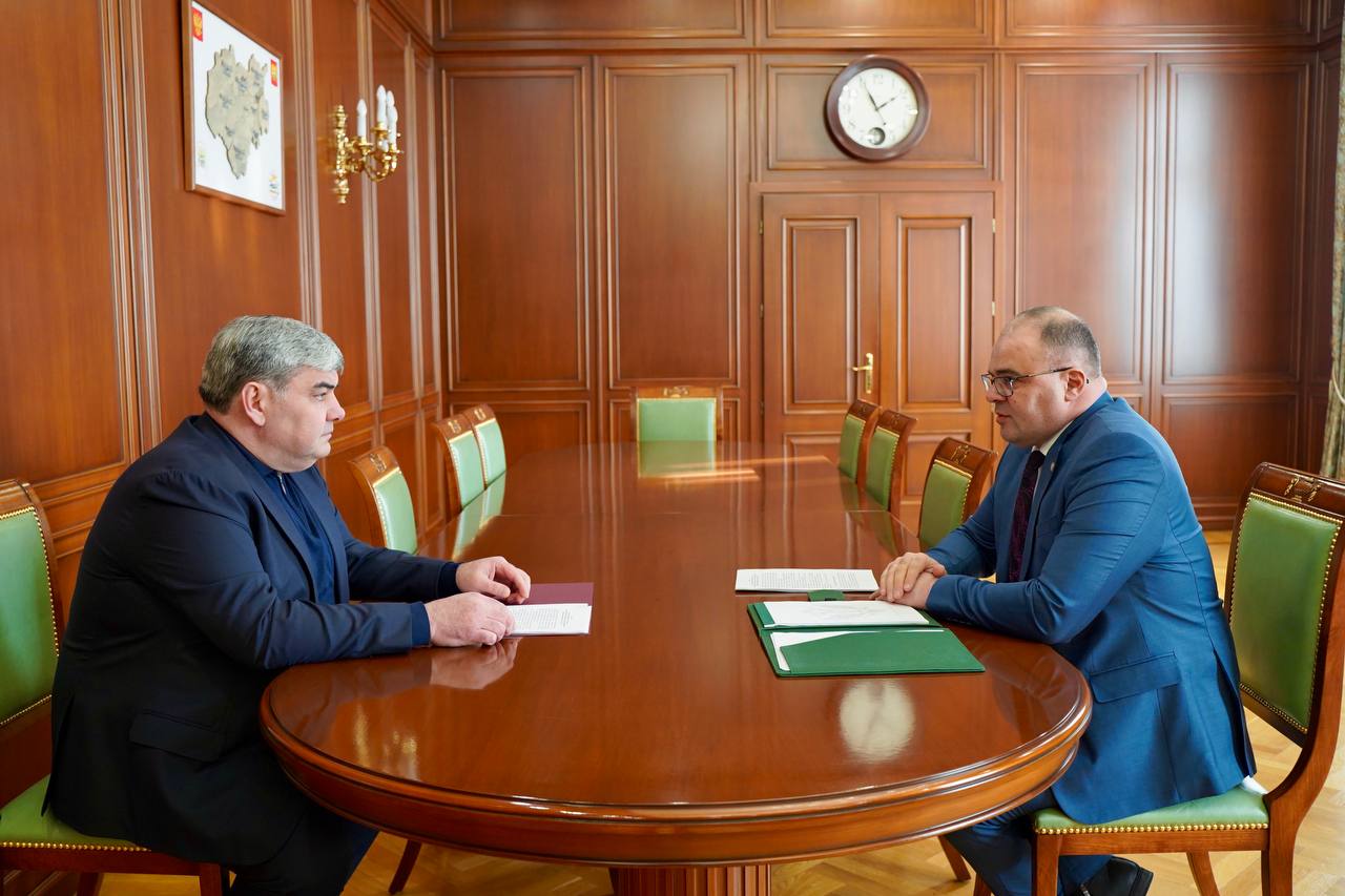 Казбек Коков встретился с руководителем регионального управления Минюста России