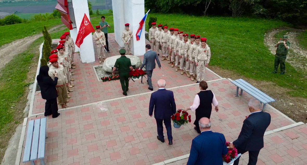 В Баксанском районе на легендарной «Высоте 910» состоялся митинг в память о героях Великой Отечественной войны