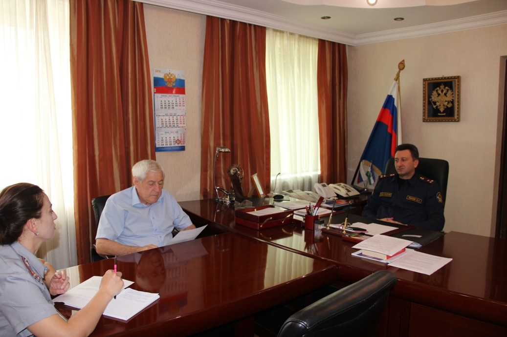 Рабочая встреча в УФСИН