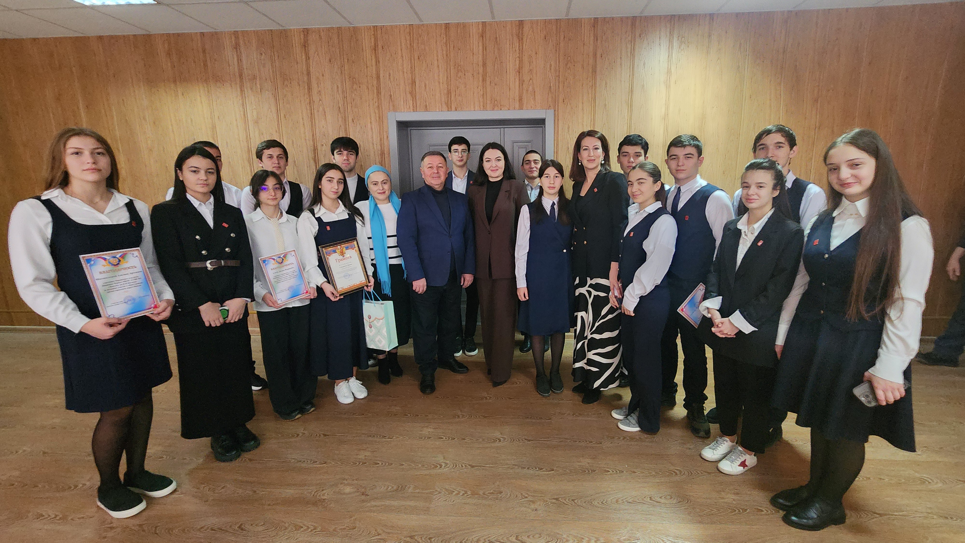 Местное отделение Движения Первых в Баксане подвело итоги уходящего года