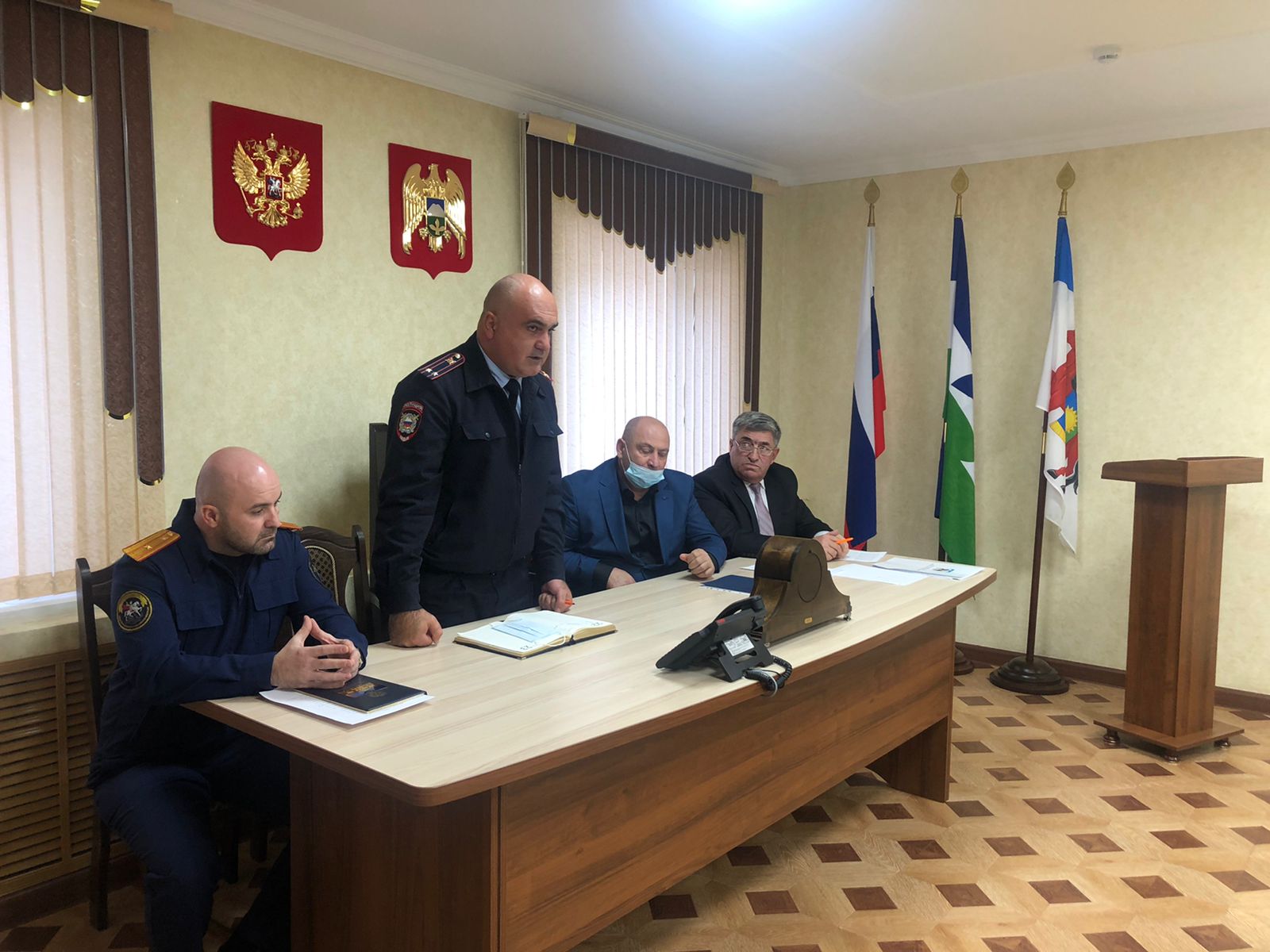 Сотрудники полиции Зольского района принимают участие в акции «С ненавистью и ксенофобией нам не по пути»