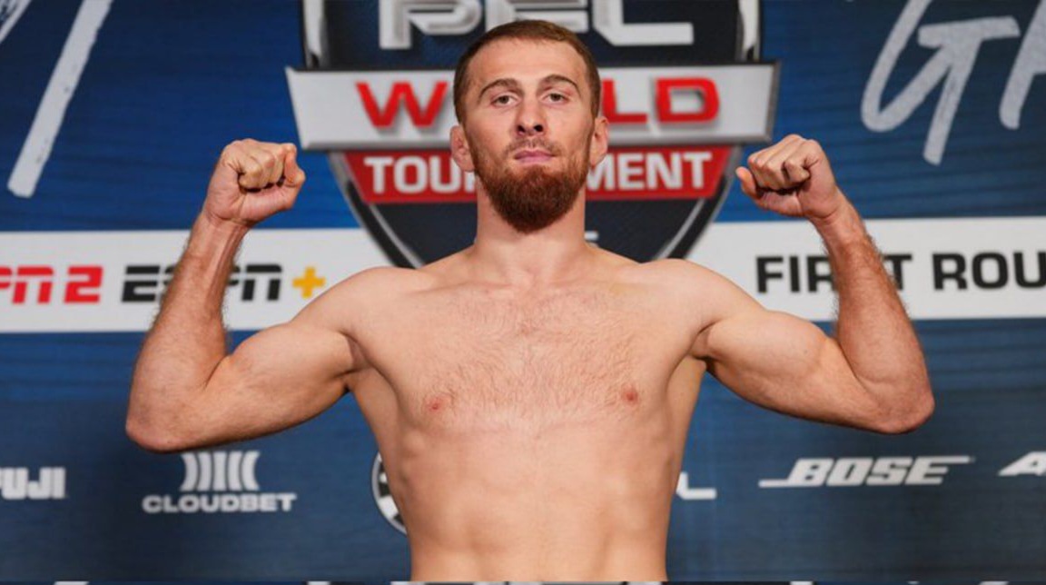 Мухамед Берхамов готовится к бою