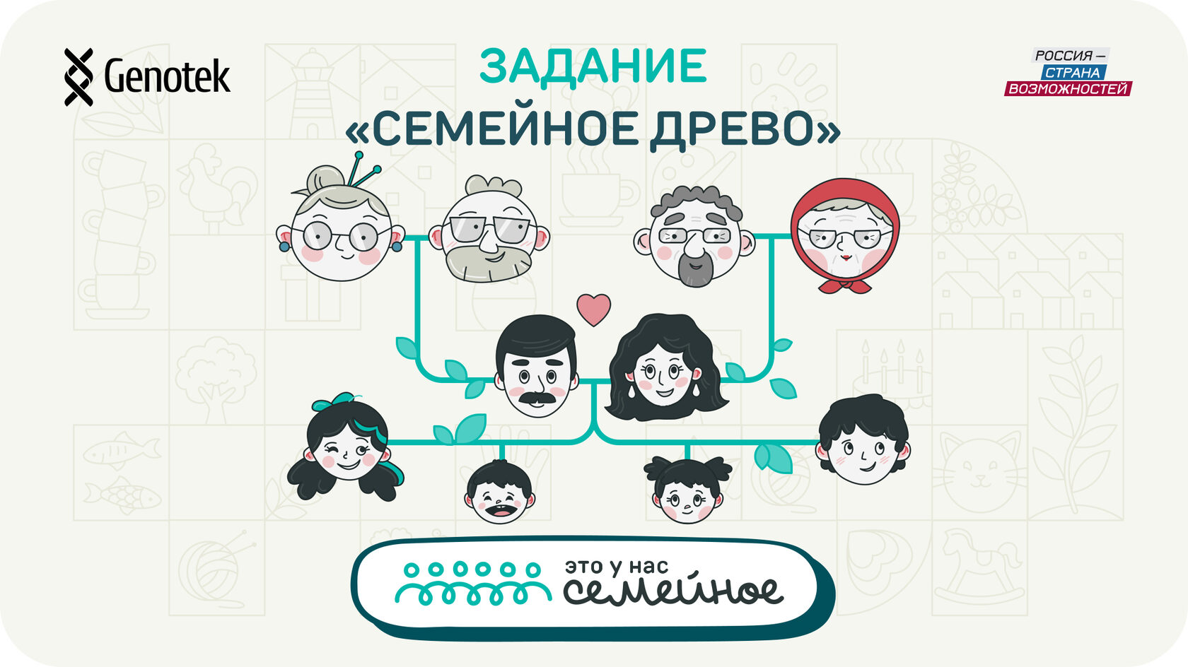 Участникам конкурса «Это у нас семейное» доступны для выполнения все тематические задания