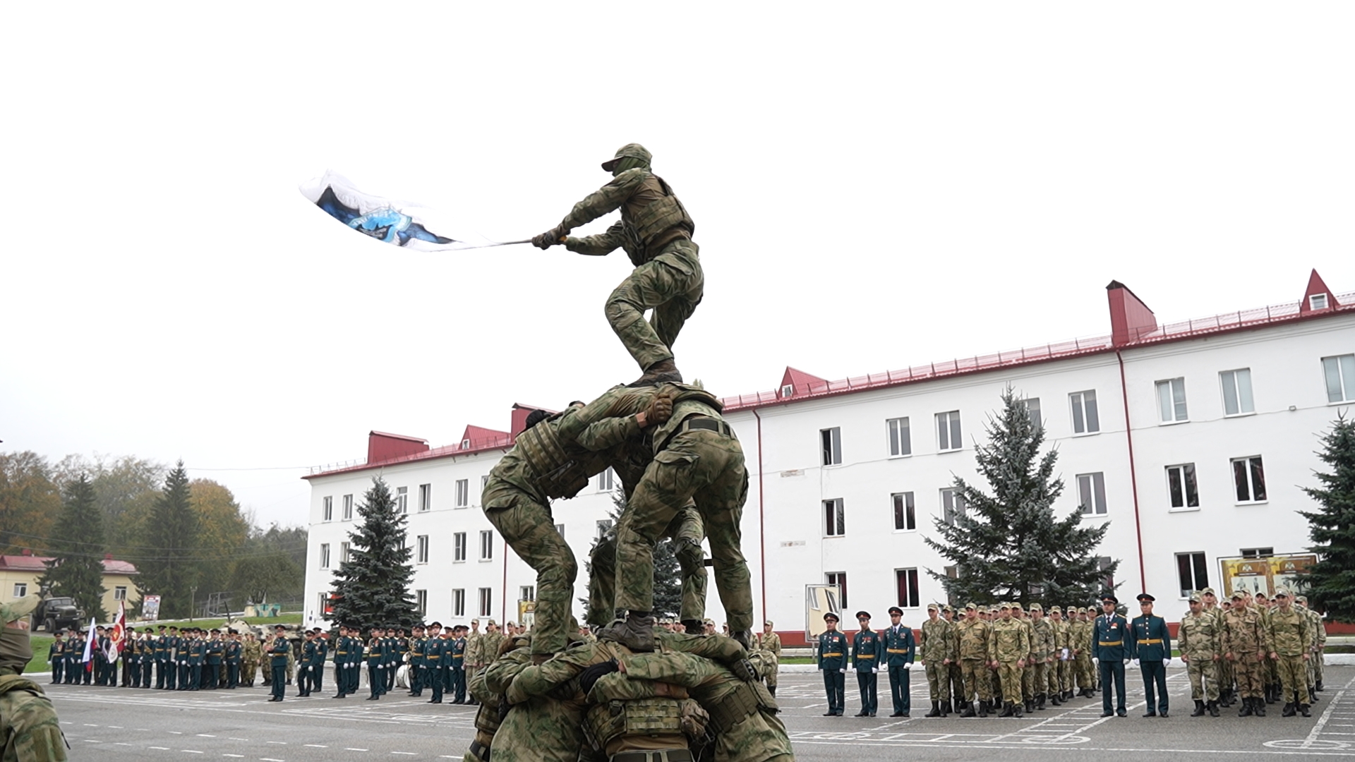 В КБР воинская часть Росгвардии отметила 34-ю годовщину со дня образования 