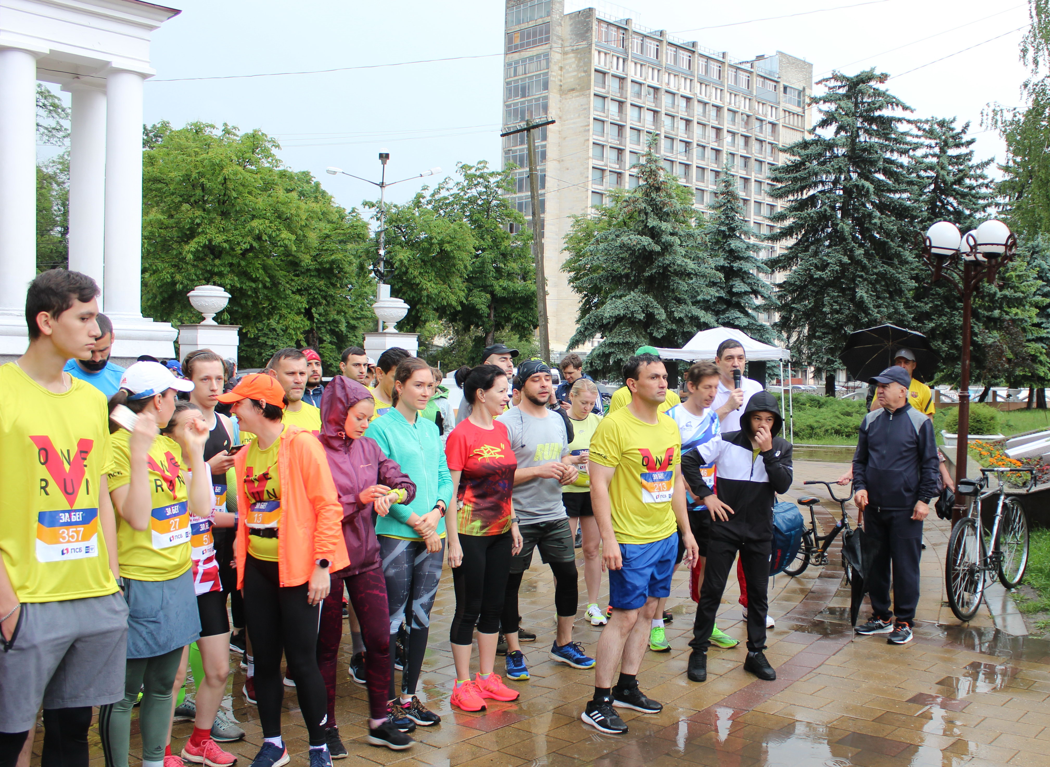 Волонтеры помогли в проведении забега в Нальчике