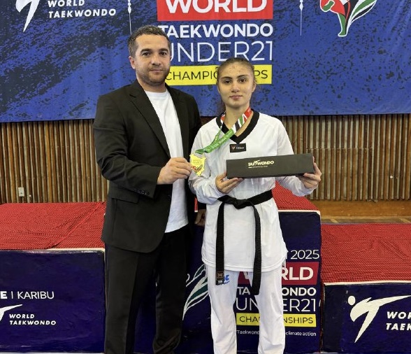 Российская тхэквондистка Милана Бекулова стала чемпионкой мира 