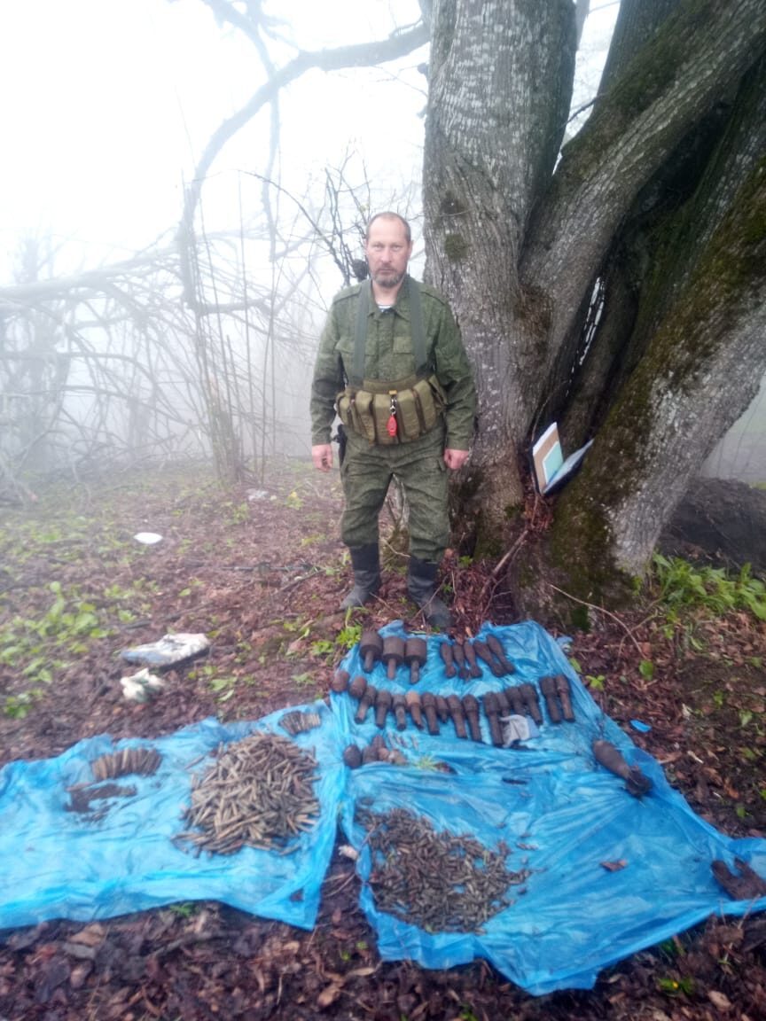 Нальчикские поисковики обнаружили рекордное количество боеприпасов