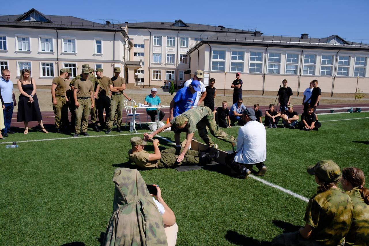 В станице Солдатской прошли казачьи игры