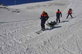 На Эльбрусе спасли лыжника