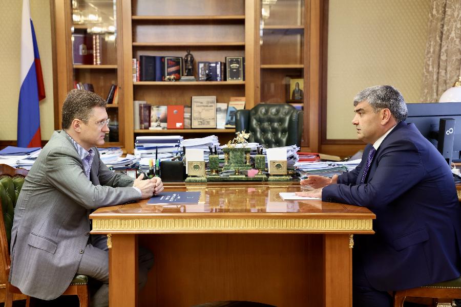 В Москве состоялась рабочая встреча Александра Новака и Казбека Кокова
