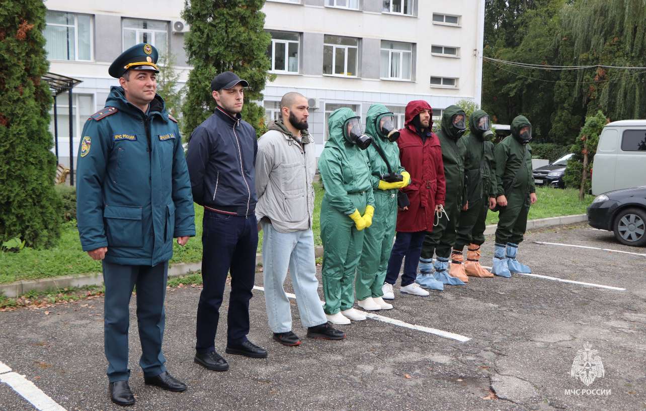 Кабардино-Балкария приняла участие во Всероссийской штабной тренировке по гражданской обороне