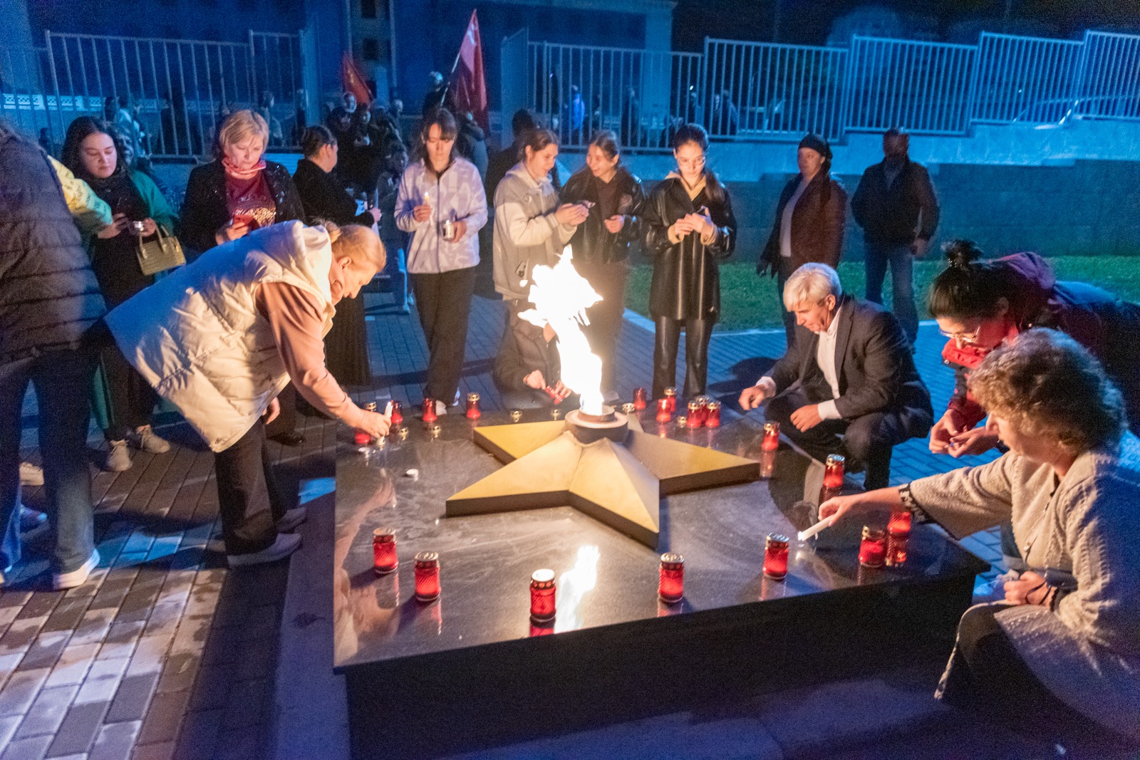 Эльбрусский район присоединился к акции "Свеча памяти"