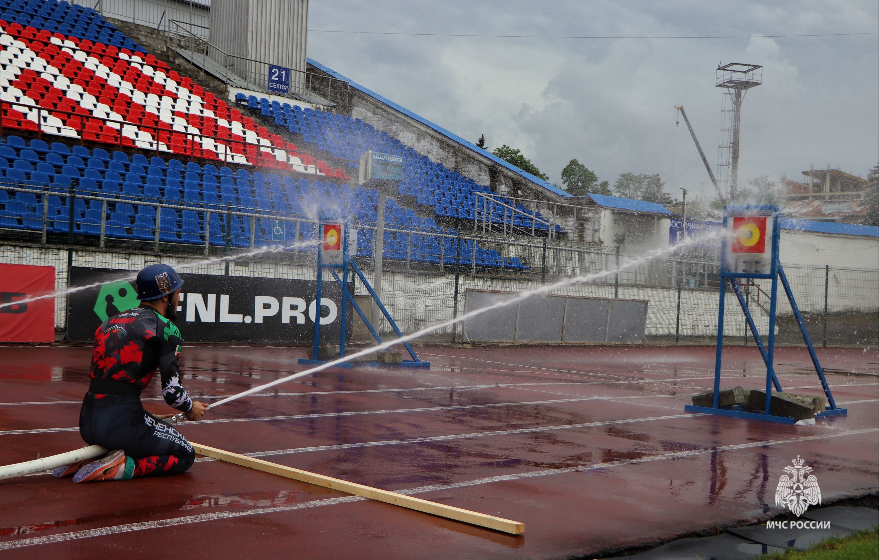 В Кабардино-Балкарии завершились межрегиональные соревнования по пожарно-спасательному спорту