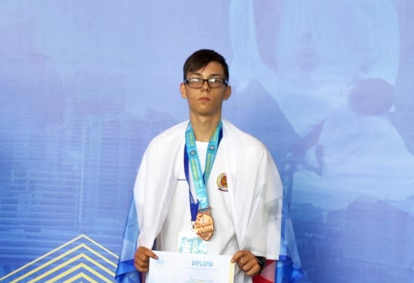 Константин Димов завоевал бронзовую медаль в Астане