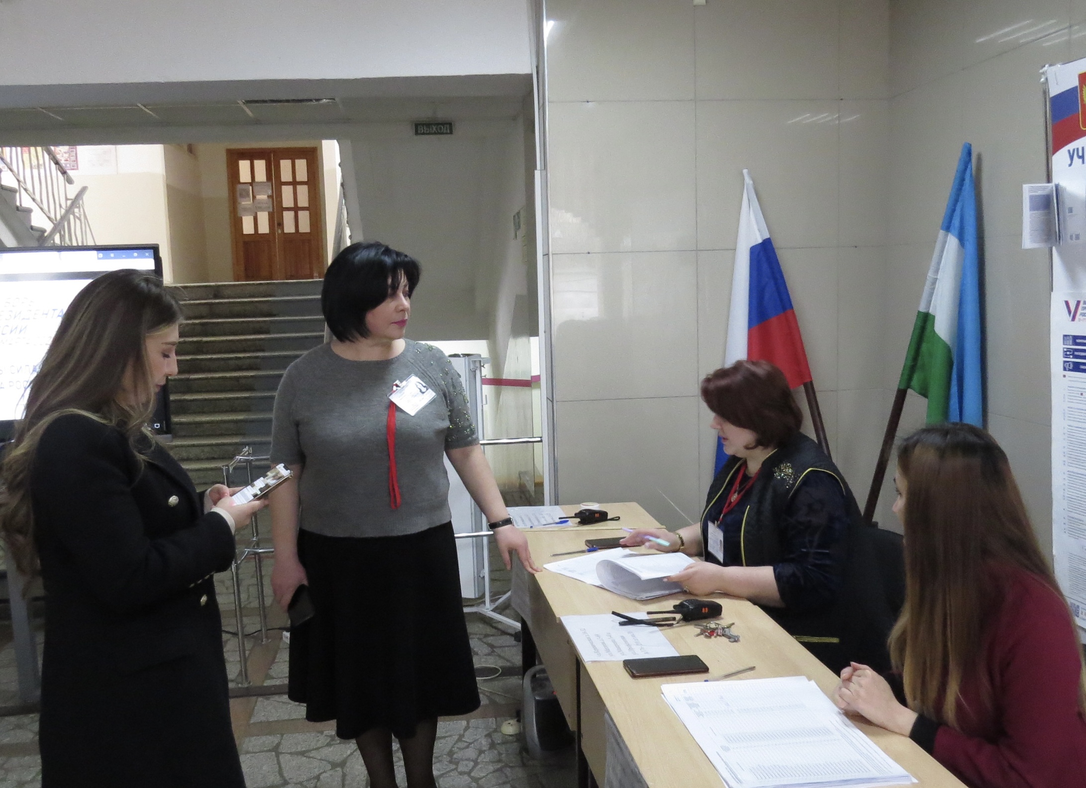 В школе №17 к выборам подготовили концерт