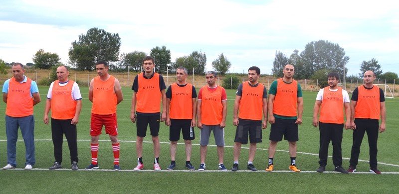 Дружеский футбольный матч в Баксане