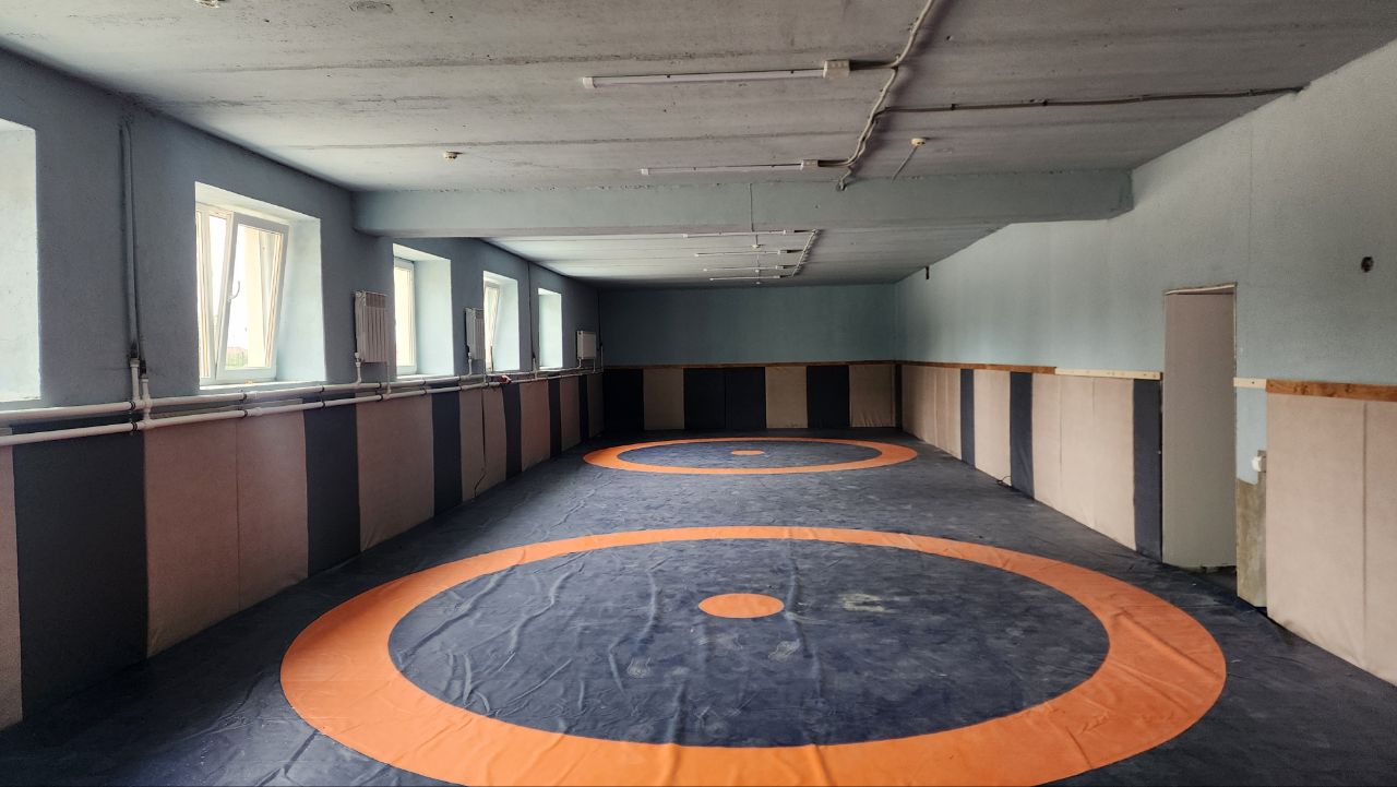 В Баксане строят новый спортзал