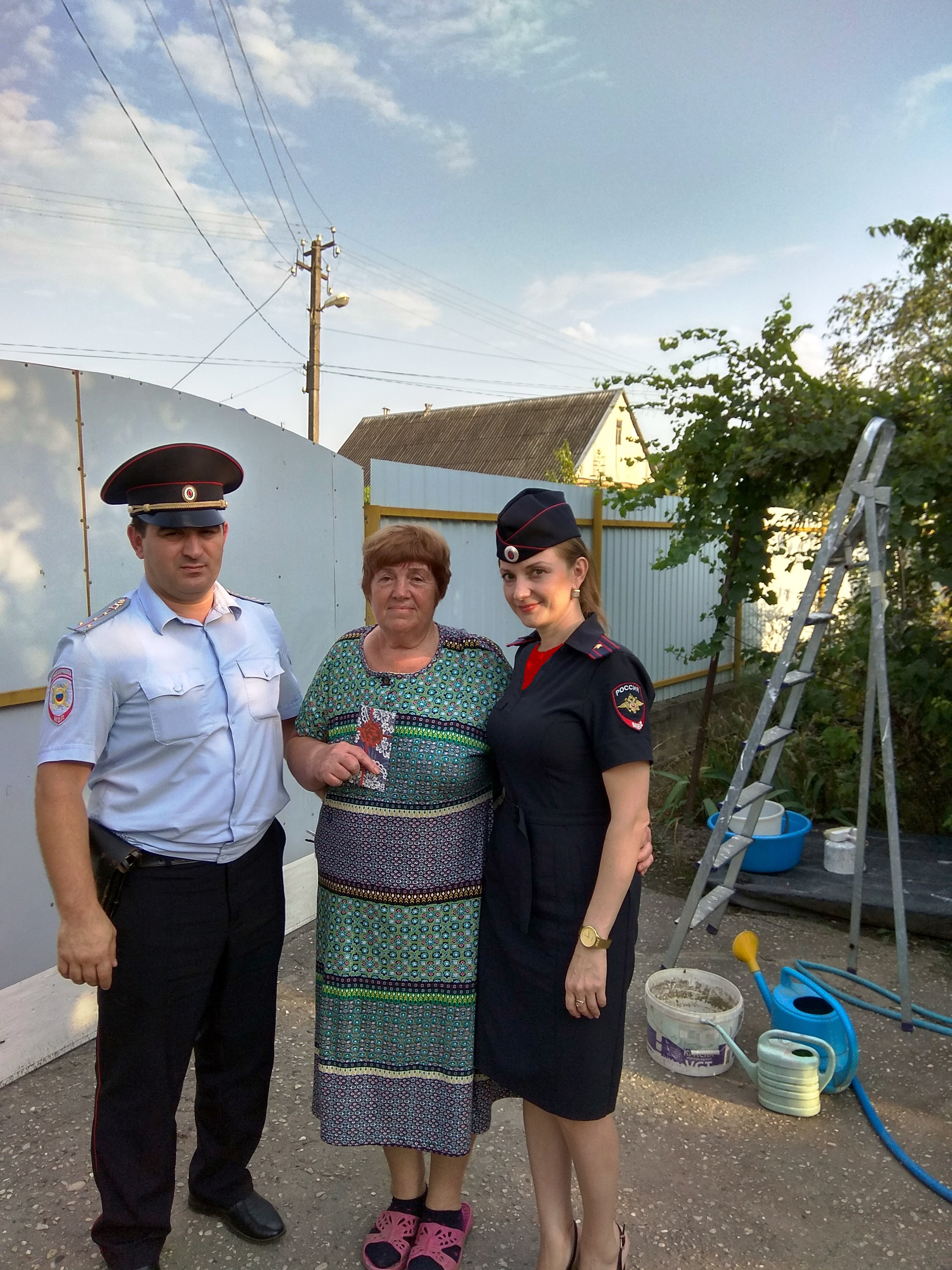 Правоохранители Майского района посетили семьи погибших коллег 