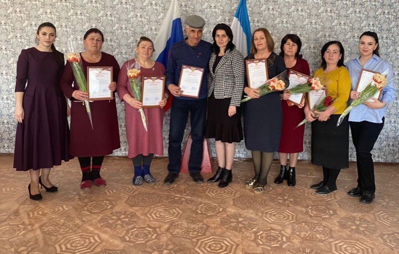 В Терском районе поздравили матерей и жен участников СВО