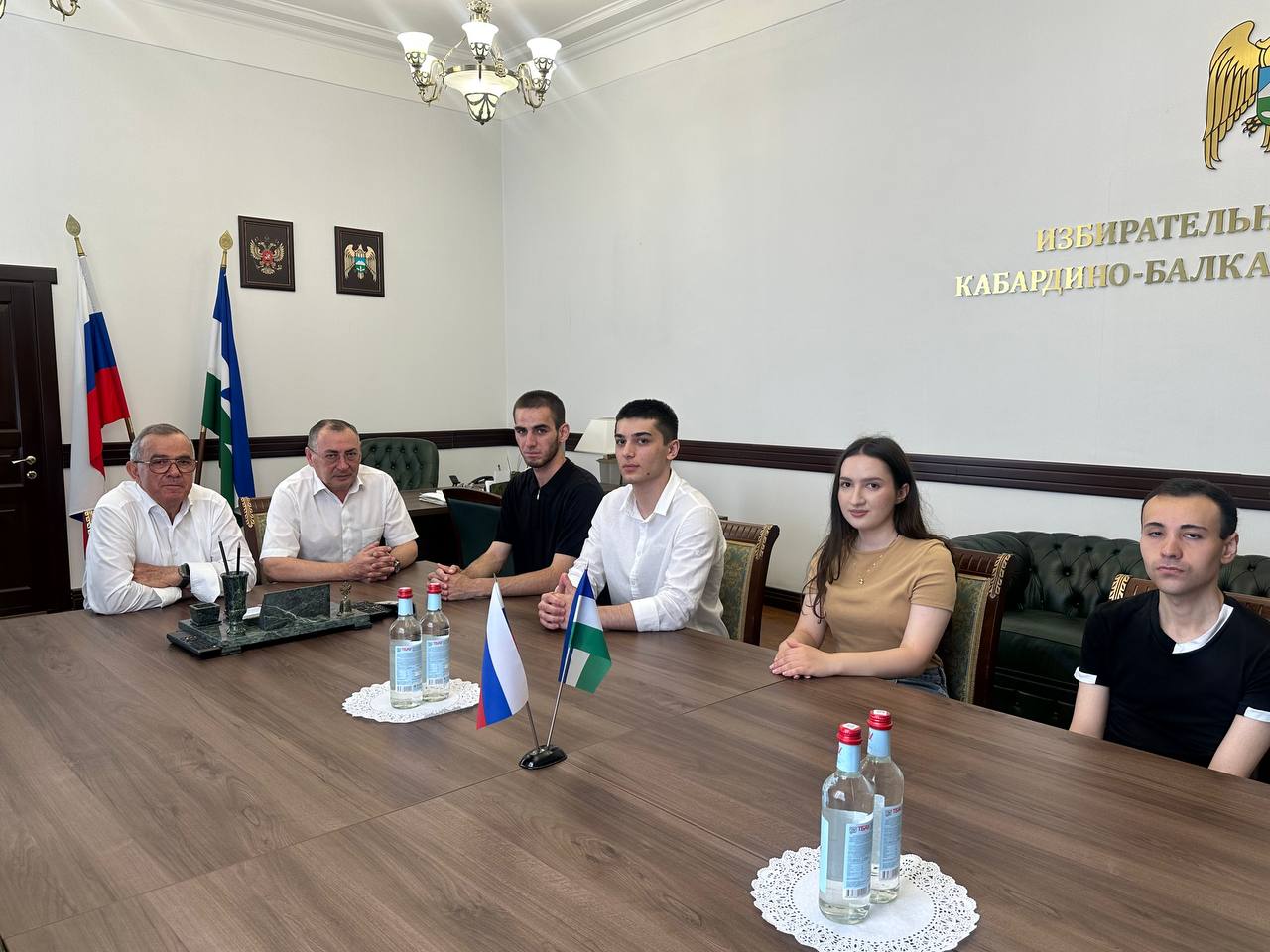 Председатель Избиркома КБР встретился со студентами