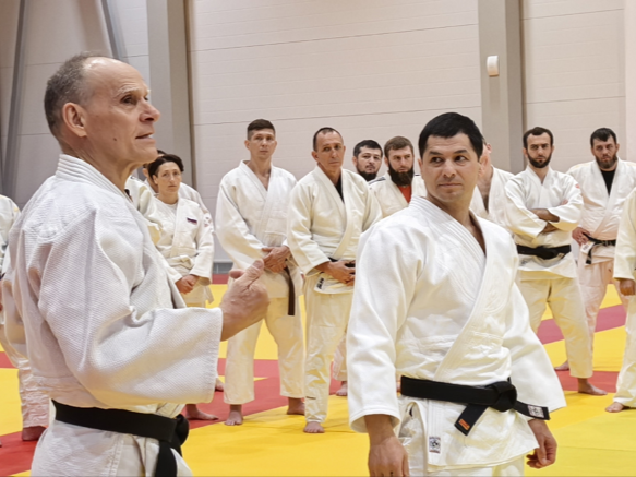 Легенда дзюдо Эцио Гамба провел семинар в Нальчике