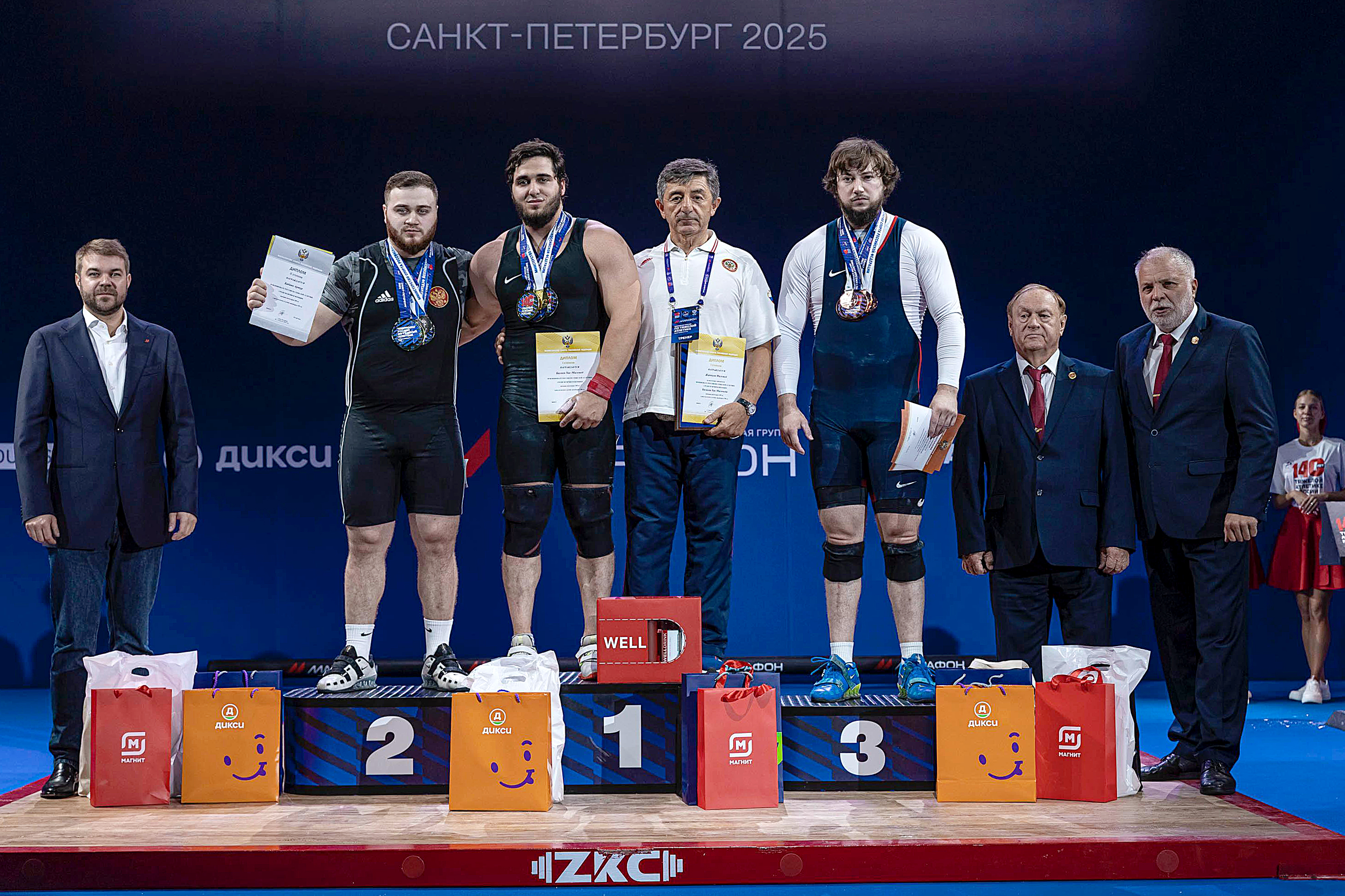 Тяжелоатлет Хас-Магомед Балаев стал двукратным чемпионом России  