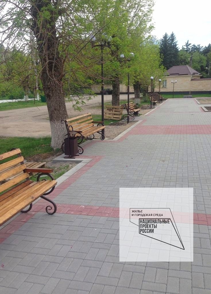 В Зольском районе идут работы по благоустройству сел