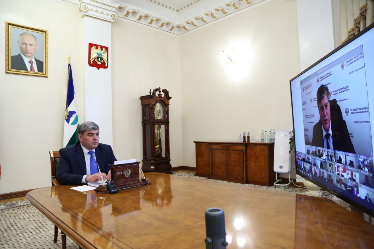 Казбек Коков провел заседание Оперативного штаба