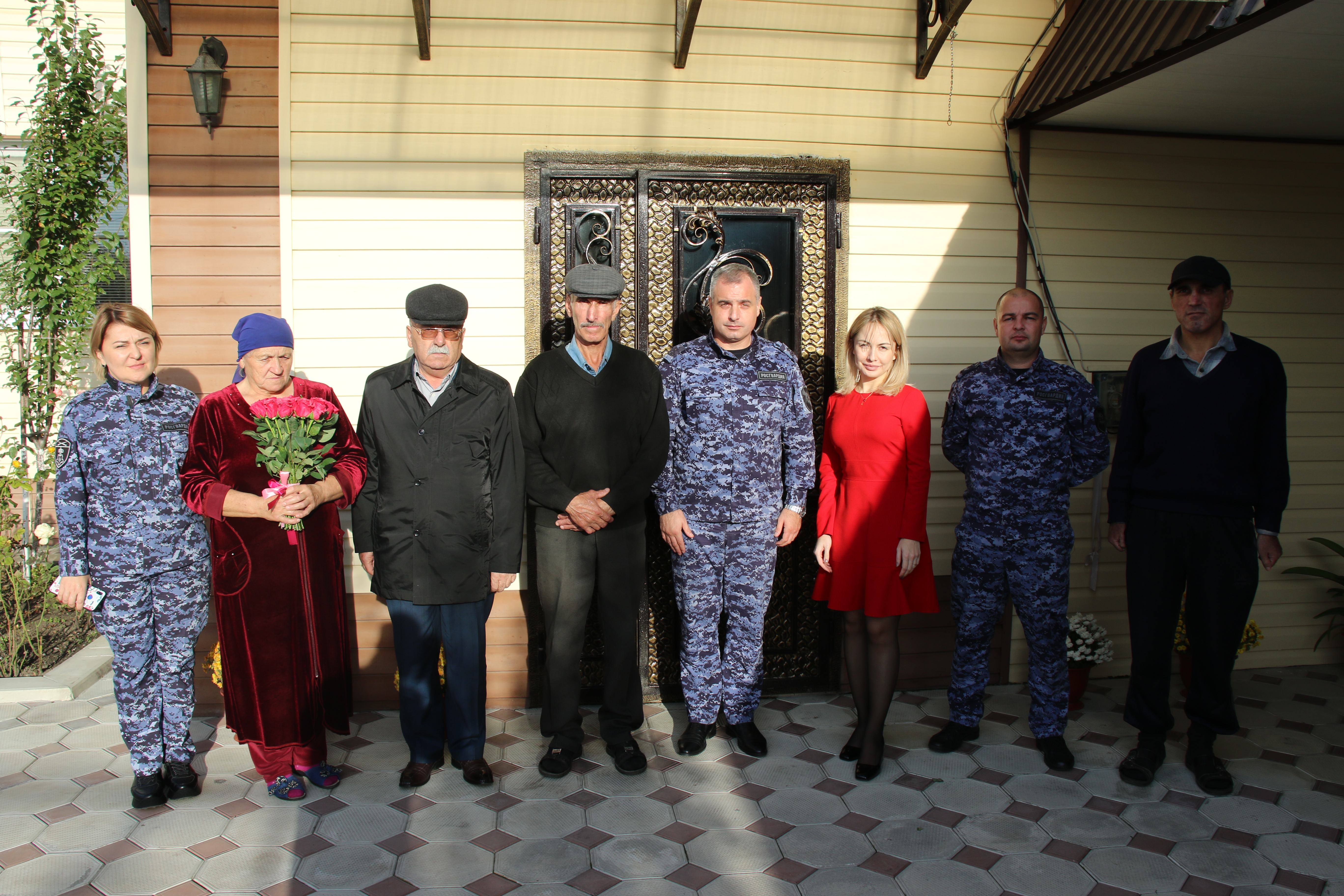 Росгвардейцы навестили семьи погибших сослуживцев