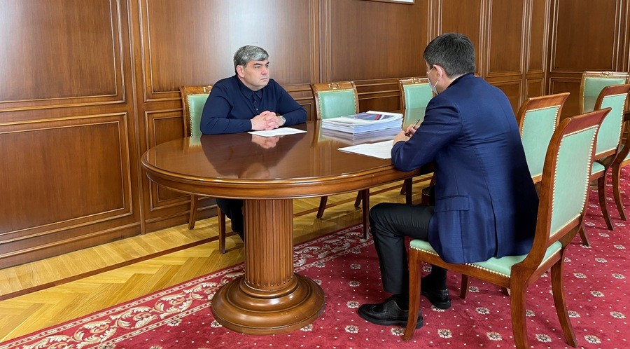 Казбек Коков встретился с министром спорта КБР   