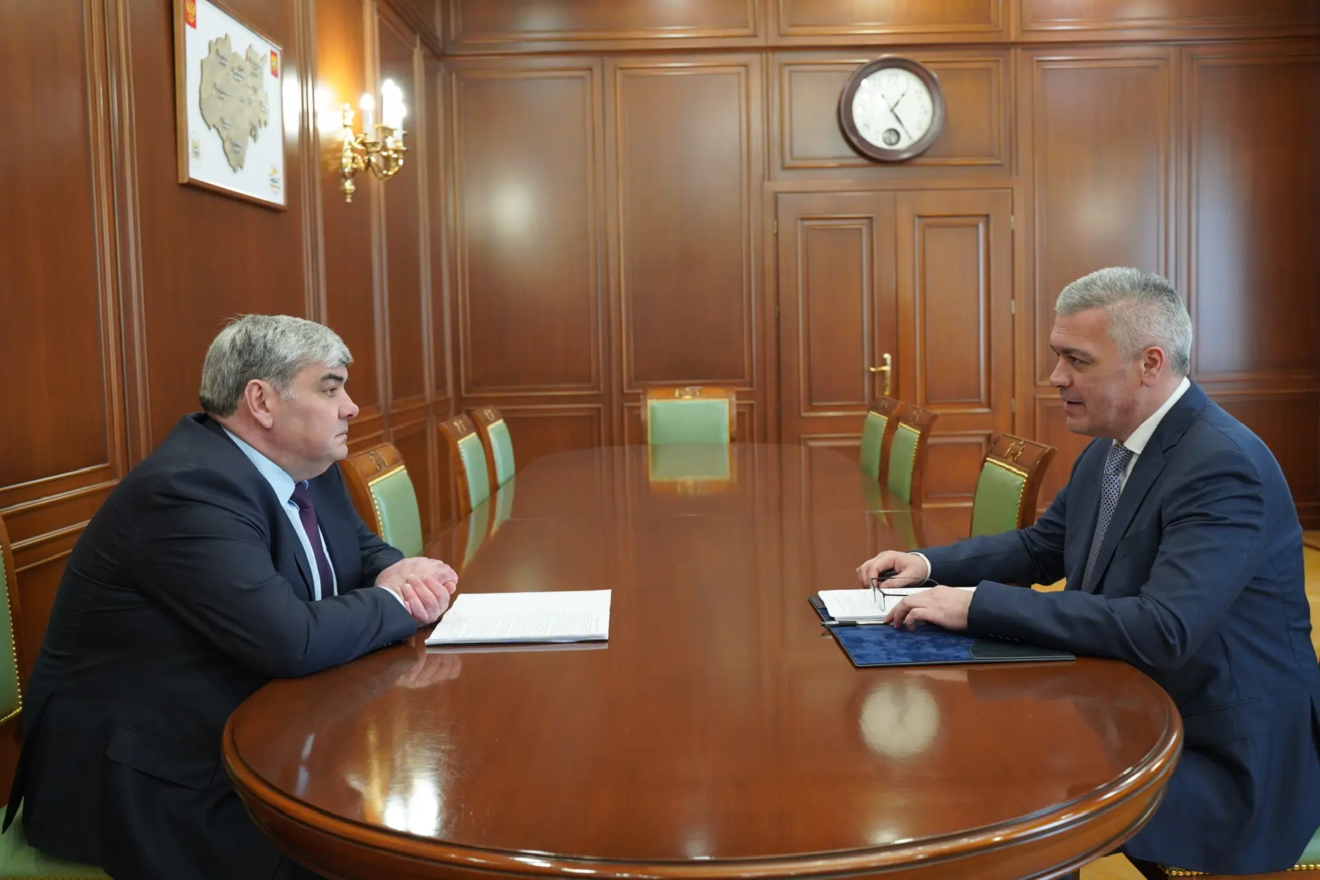 Казбек Коков встретился с руководителем регионального управления ФНС