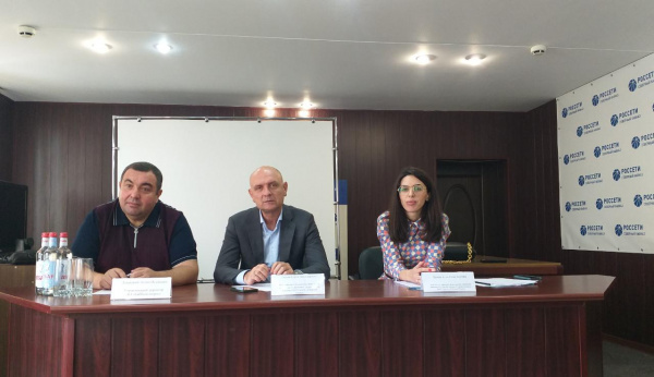 Представители ПАО «Россети Северный Кавказ» встретились с коллективом АО «Каббалкэнерго»