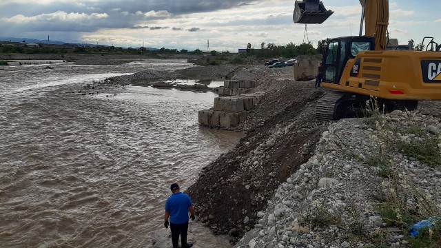 На реке Баксан проведены противопаводковые мероприятия