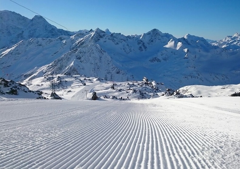 На Эльбрусе открыли две новые горнолыжные трассы