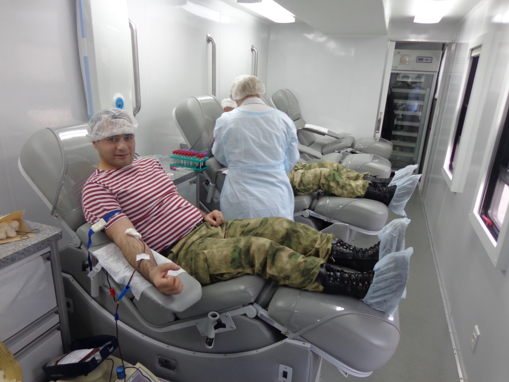 Росгвардия поддержала донорскую акцию в КБР