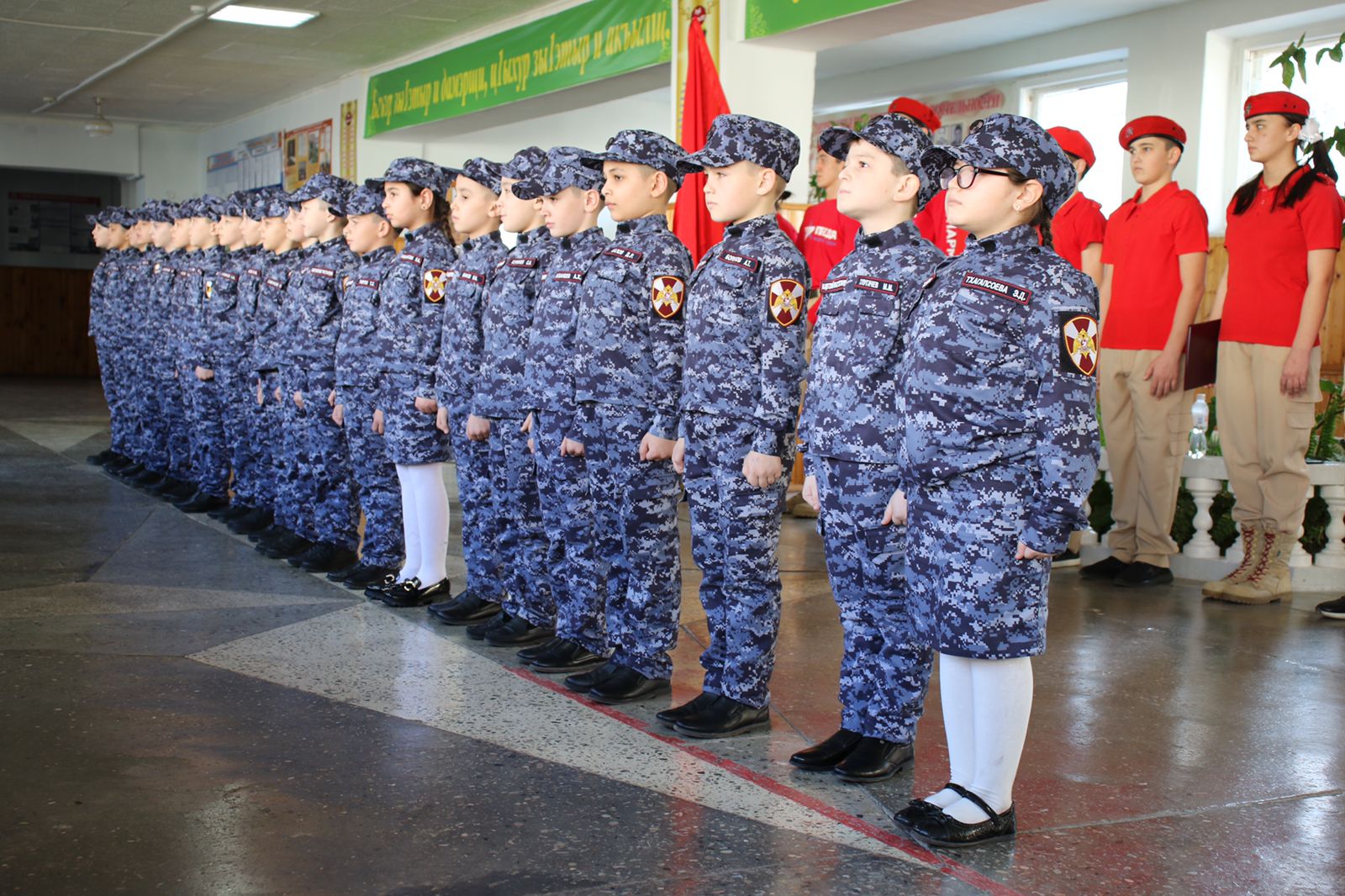 Росгвардейцы приняли участие в мероприятии ко Дню защитника Отечества