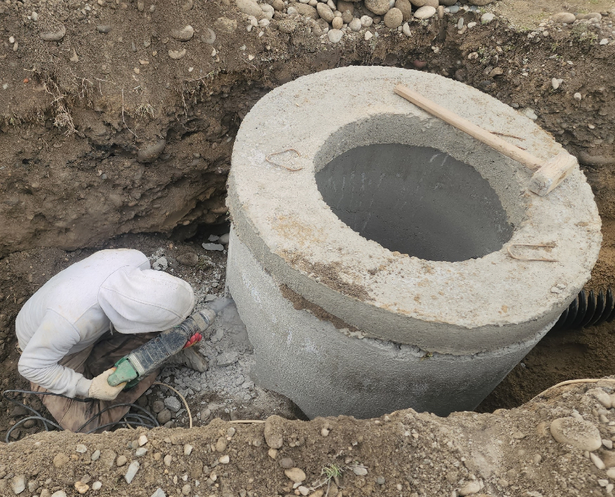 В Баксане строится новый коллектор