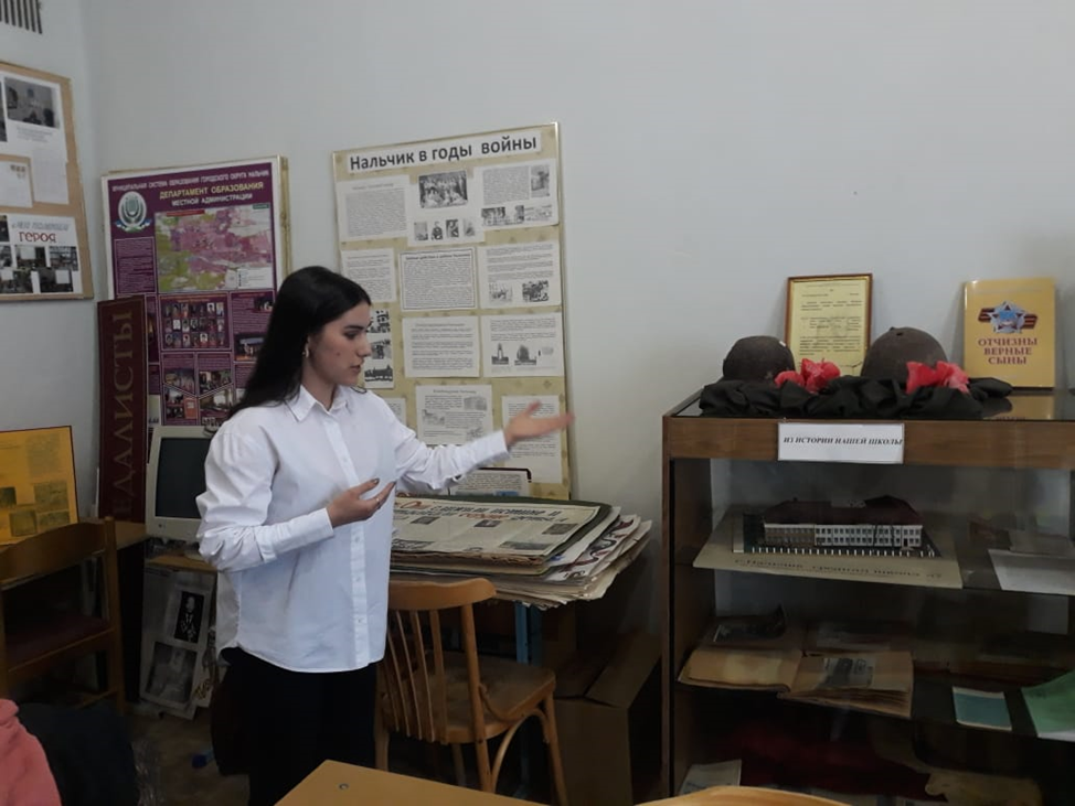 Школьники КБР не забывают подвиги защитников Отечества