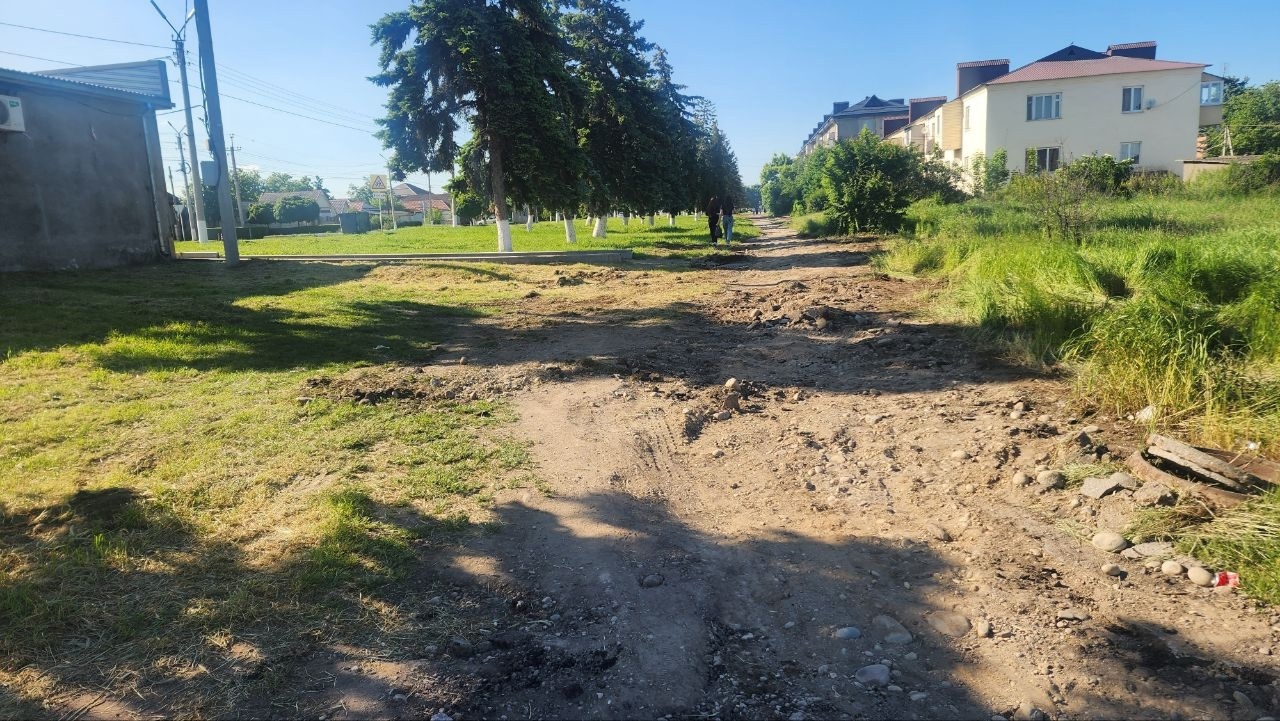 В городском округе Баксан начались работы по благоустройству общественных территорий