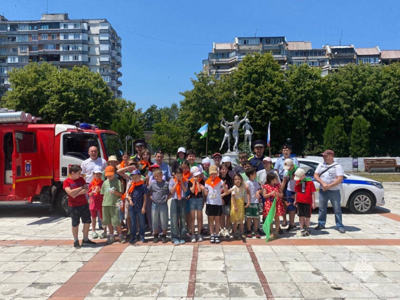 Во Дворце творчества детей и молодежи проведена акция «Мои безопасные каникулы»