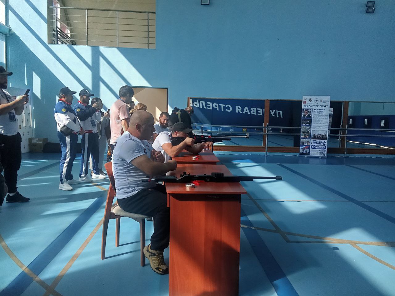 Стрелки из пневматической винтовки определили сильнейших