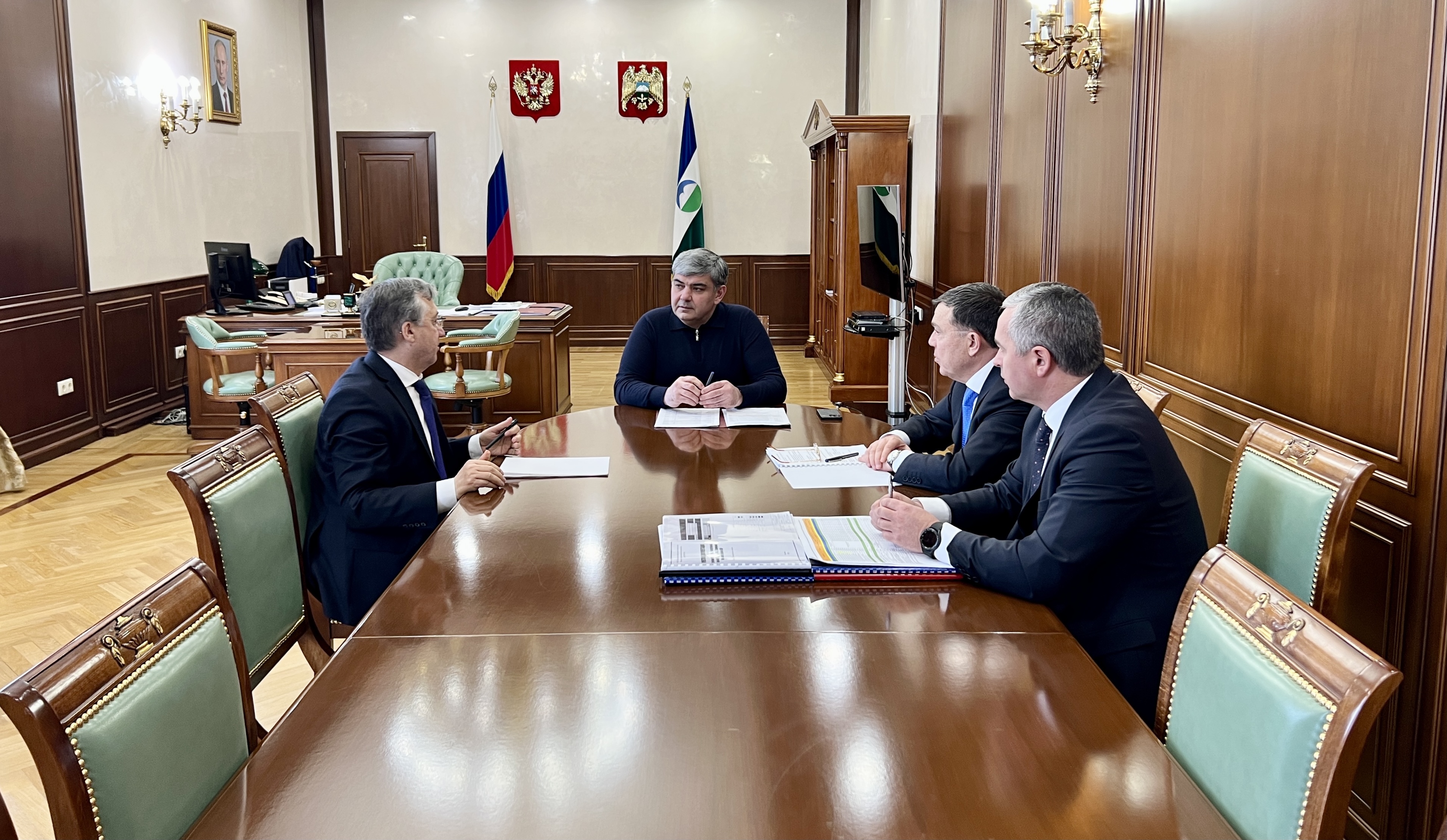 Глава КБР Казбек Коков провел совещание по планам строительства в 2023 году