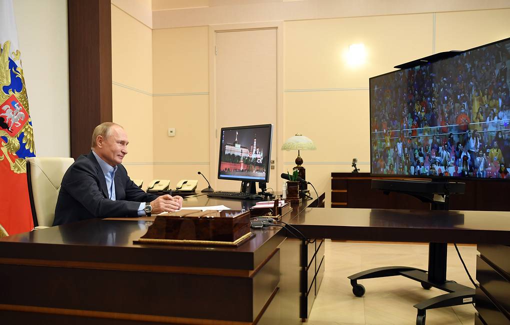 Путин считает, что конкурс для школьников "Большая перемена" должен стать ежегодным