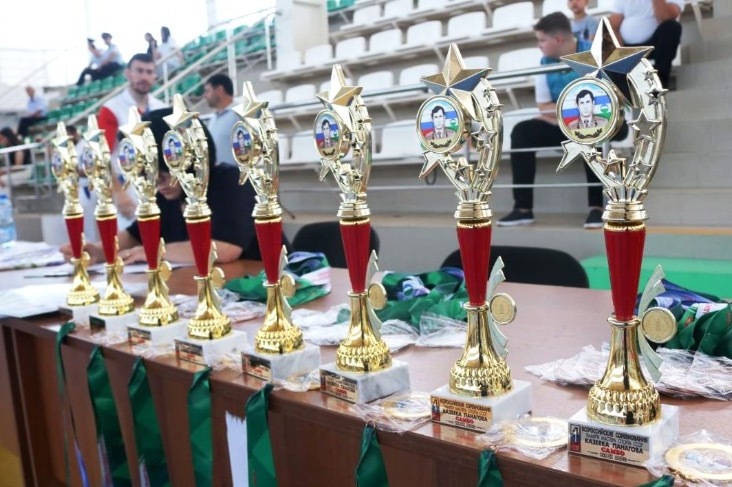 Мастерский турнир по самбо проходит в Тереке